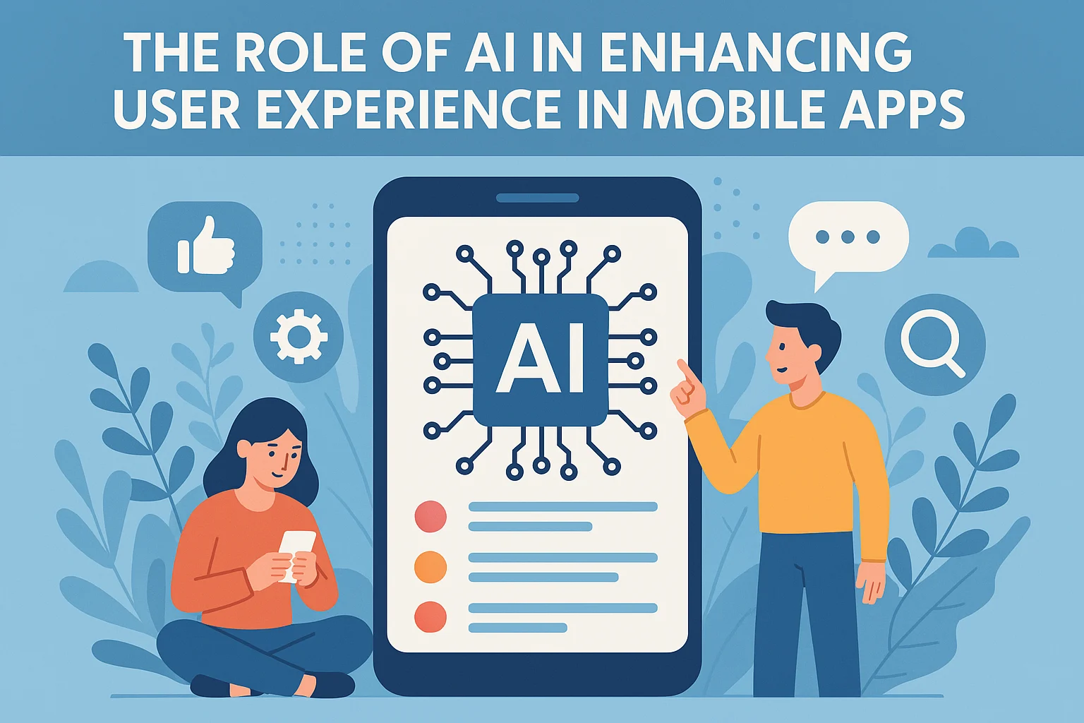 The Role of AI in Enhancing User Experience in Mobile Apps The Role of AI in Enhancing User Experience in Mobile Apps