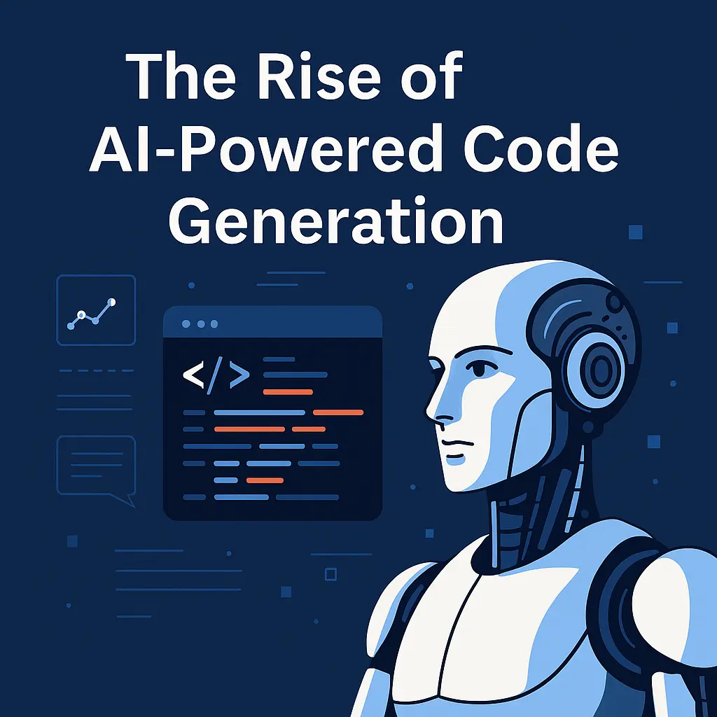 Illustration of AI-powered code generation