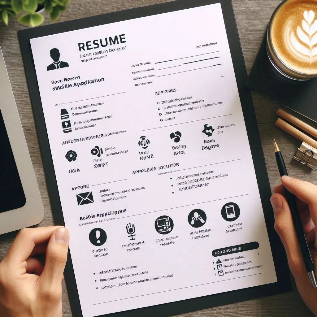 The Perfect Mobile Application Developer Resume Template: Stand Out from the Crowd The Perfect Mobile Application Developer Resume Template: Stand Out from the Crowd with Davidayo