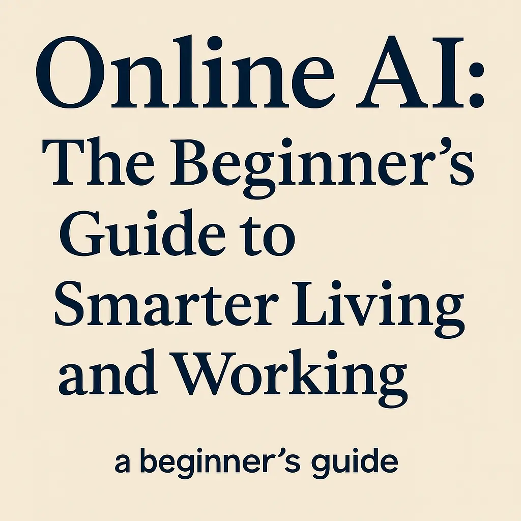 Online AI: The Beginner's Guide to Smarter Living and Working