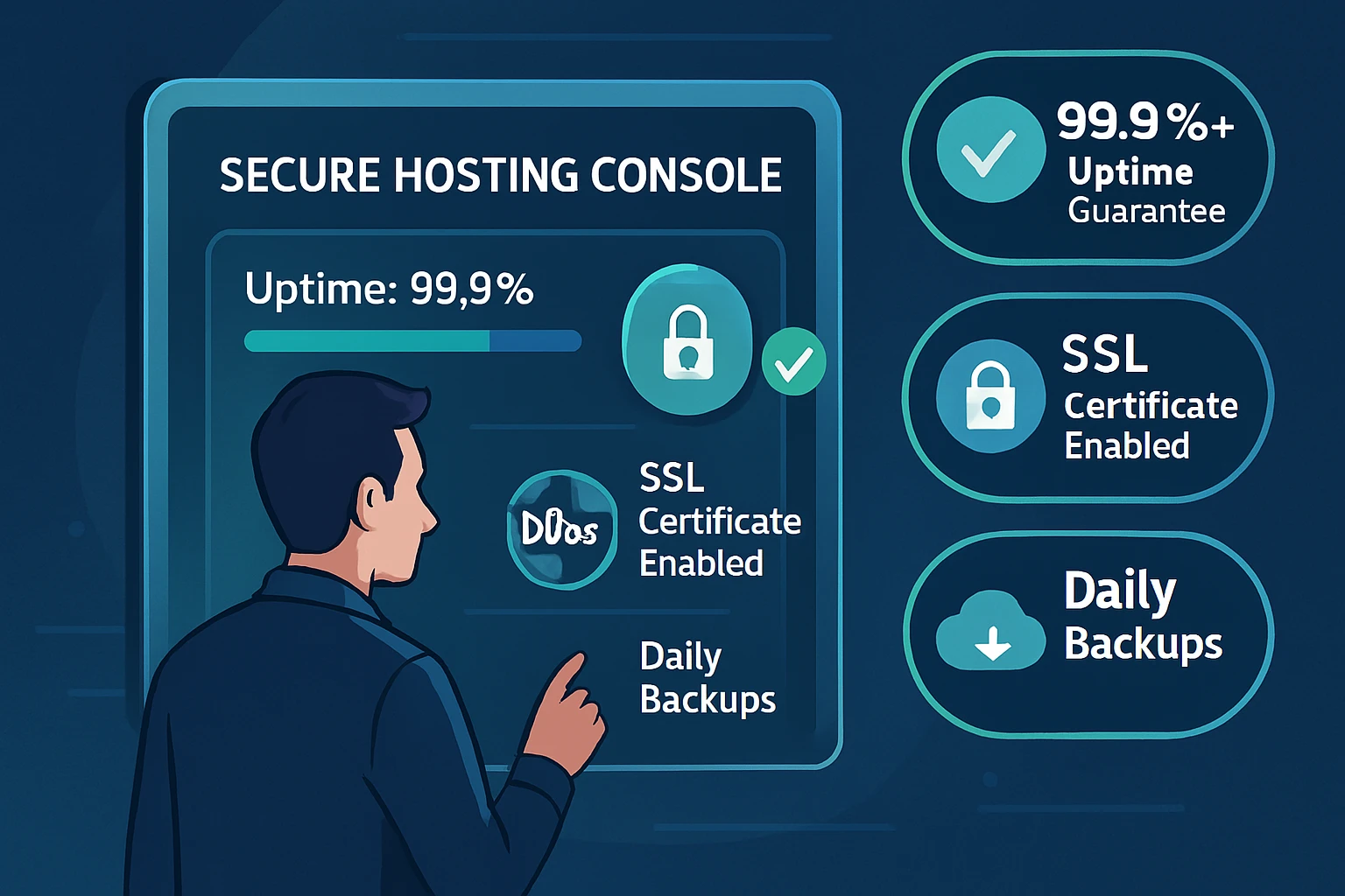 Secure and Reliable Web Hosting