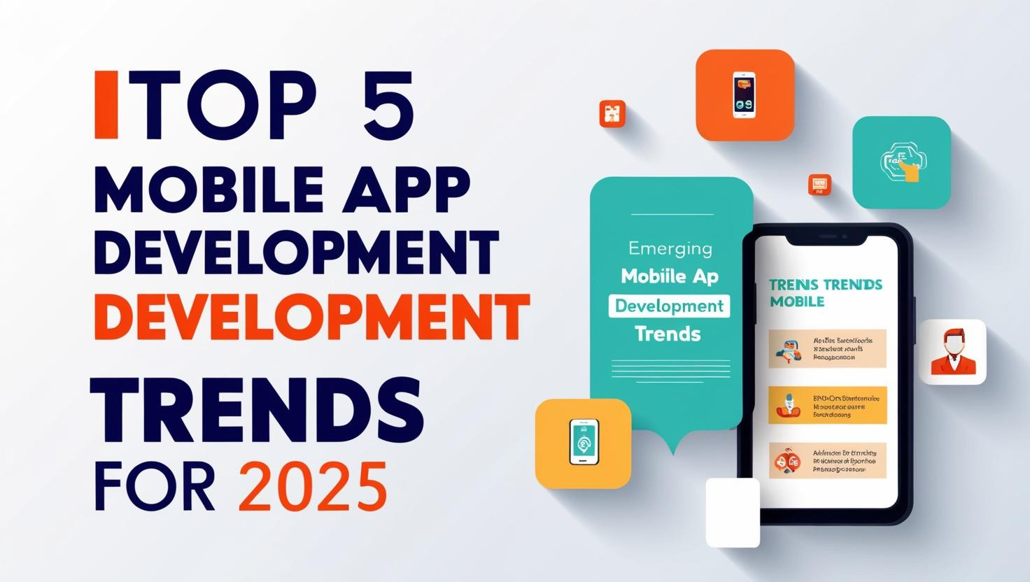 Top 5 Emerging Mobile App Development Trends in 2025 Top 5 Emerging Mobile App Development Trends in 2025 with Davidayo