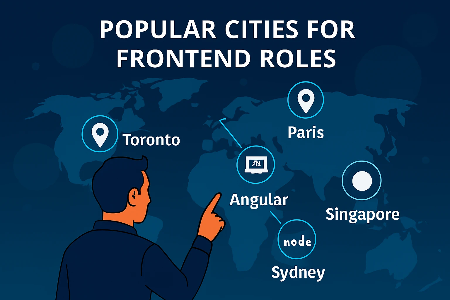 Popular Cities for Frontend Roles