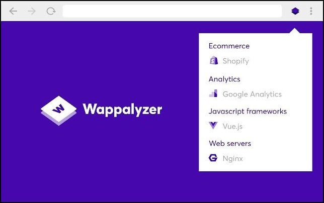 Wappalyzer - A browser extension that identifies technologies used on websites, providing insights for web developers.